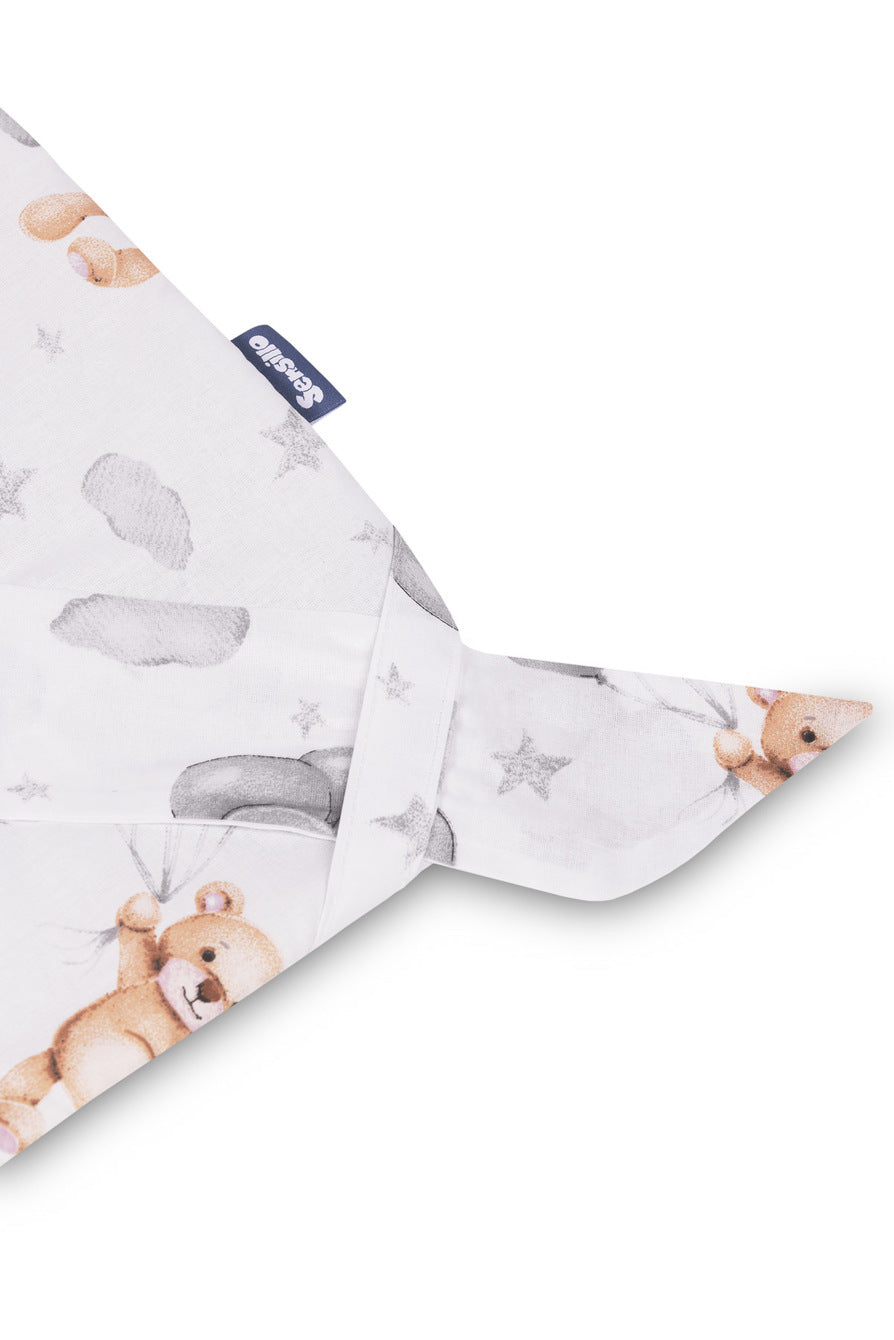 Sensillo Muslin Newborn Swaddle Wrap - Teddy