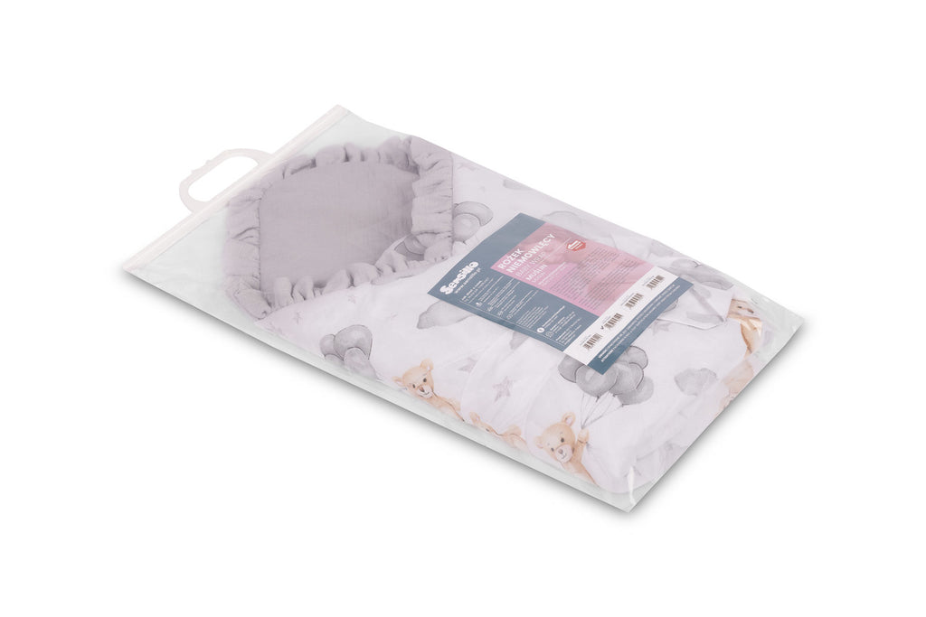 Sensillo Muslin Newborn Swaddle Wrap - Teddy