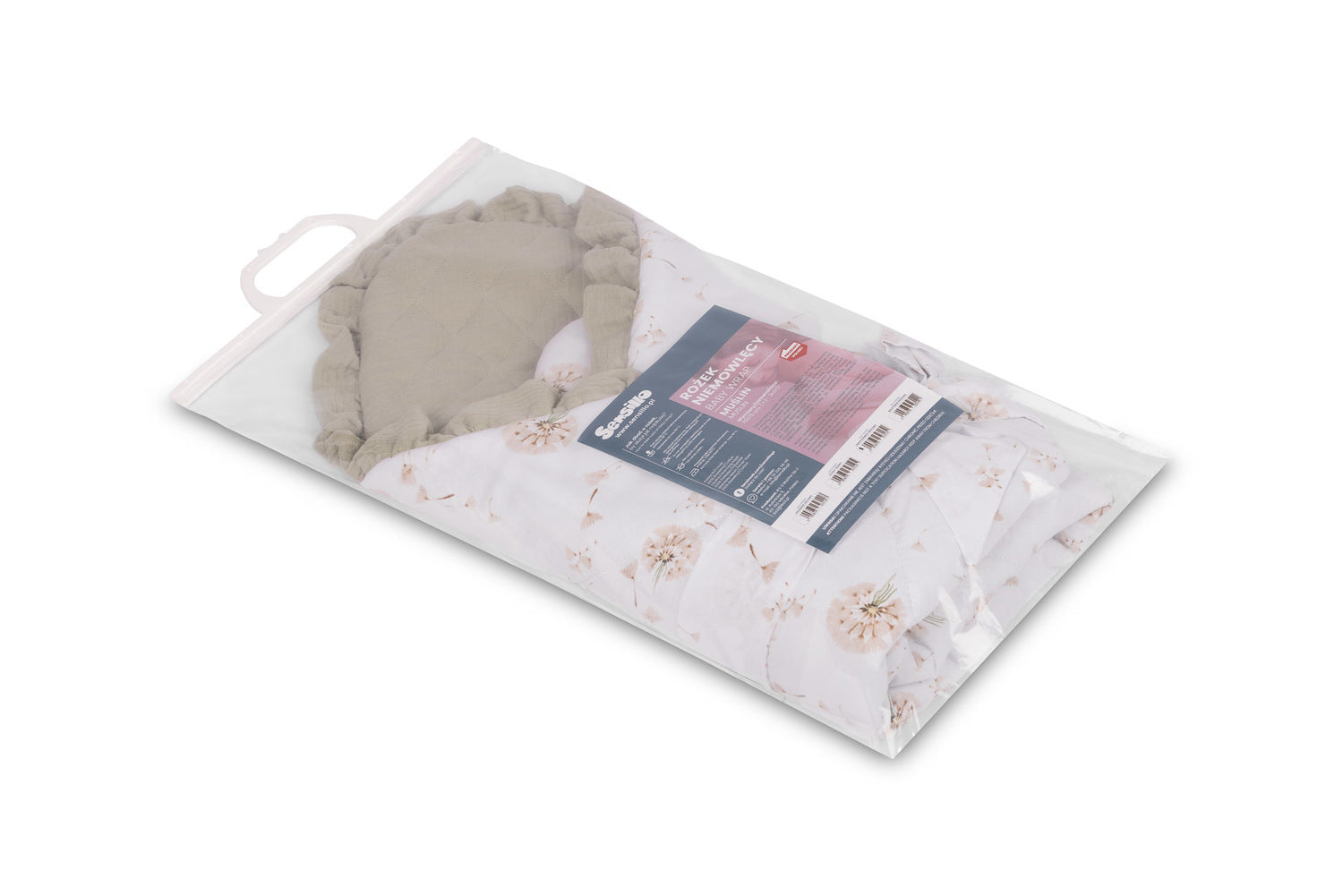 Sensillo Muslin Newborn Swaddle Wrap - Dandelion