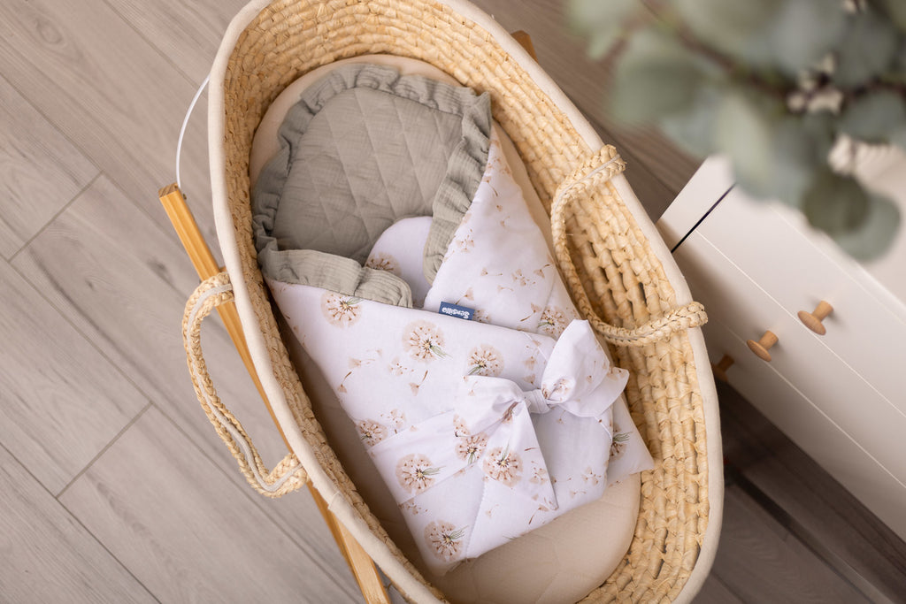 Sensillo Muslin Newborn Swaddle Wrap - Dandelion