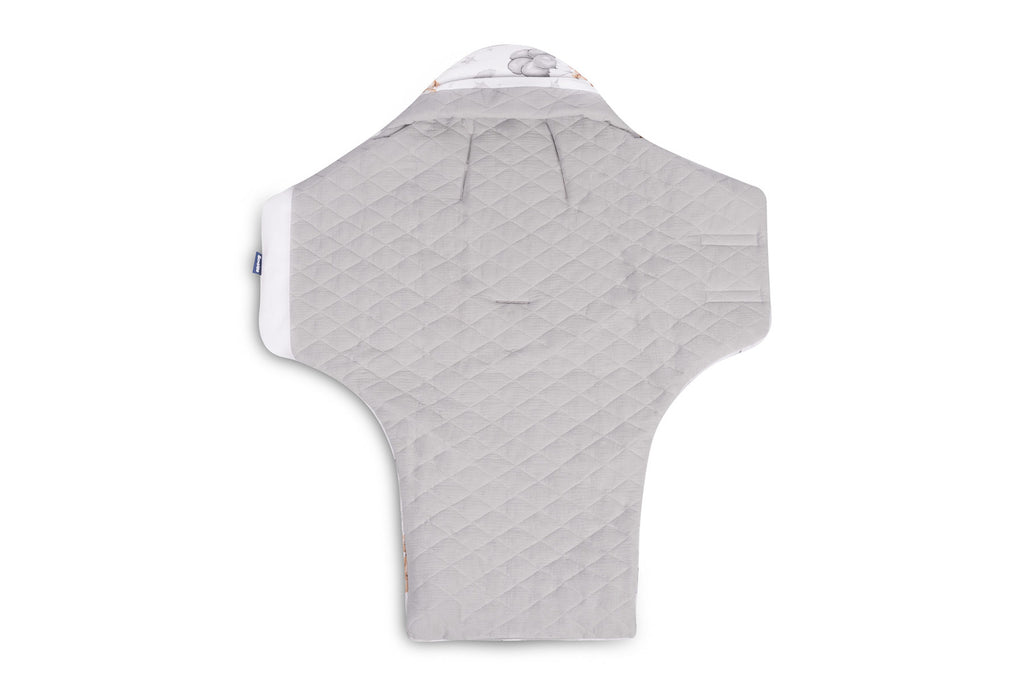 Sensillo Muslin Car Seat Swaddle - Teddy - Baby Essentials