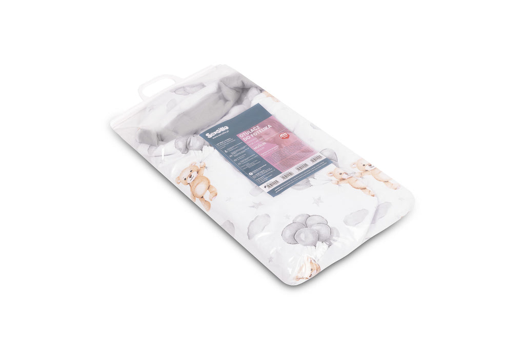 Sensillo Muslin Car Seat Swaddle - Teddy - Baby Essentials