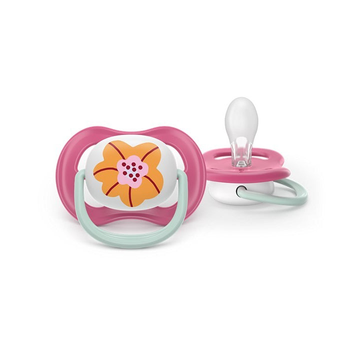 Philips Avent Soother Ultra Air Coll 6-18 months 2 pcs - Pink