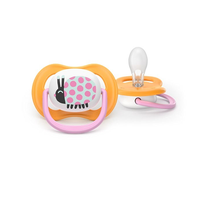 Philips Avent Soother Ultra Air Coll 6-18 months 2 pcs - Pink