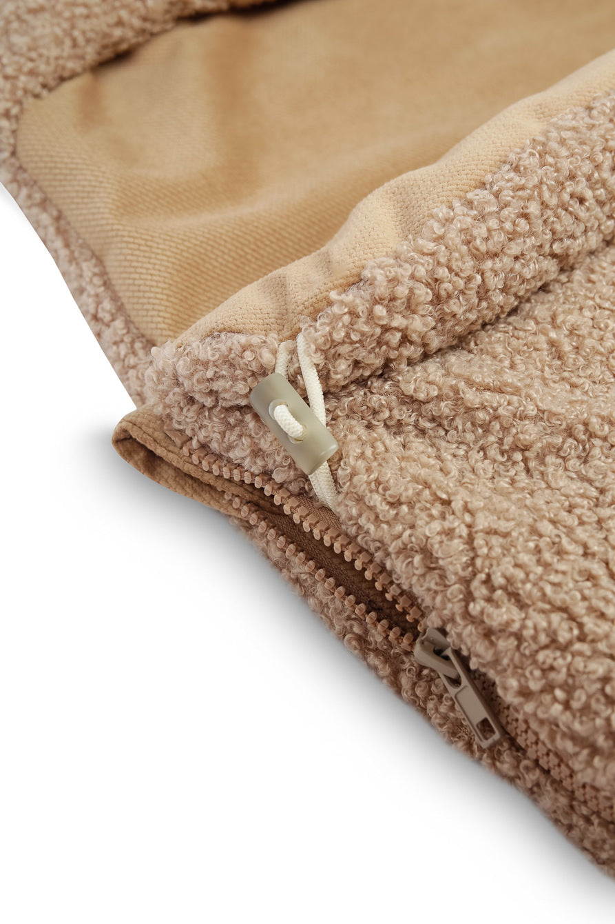 Sensillo 3 in 1 Sheep Footmuff For Car Seats & Prams  - Dark Beige
