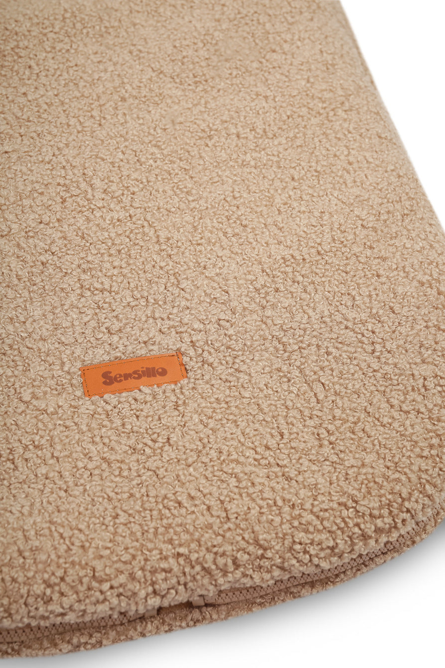 Sensillo 3 in 1 Sheep Footmuff For Car Seats & Prams  - Dark Beige