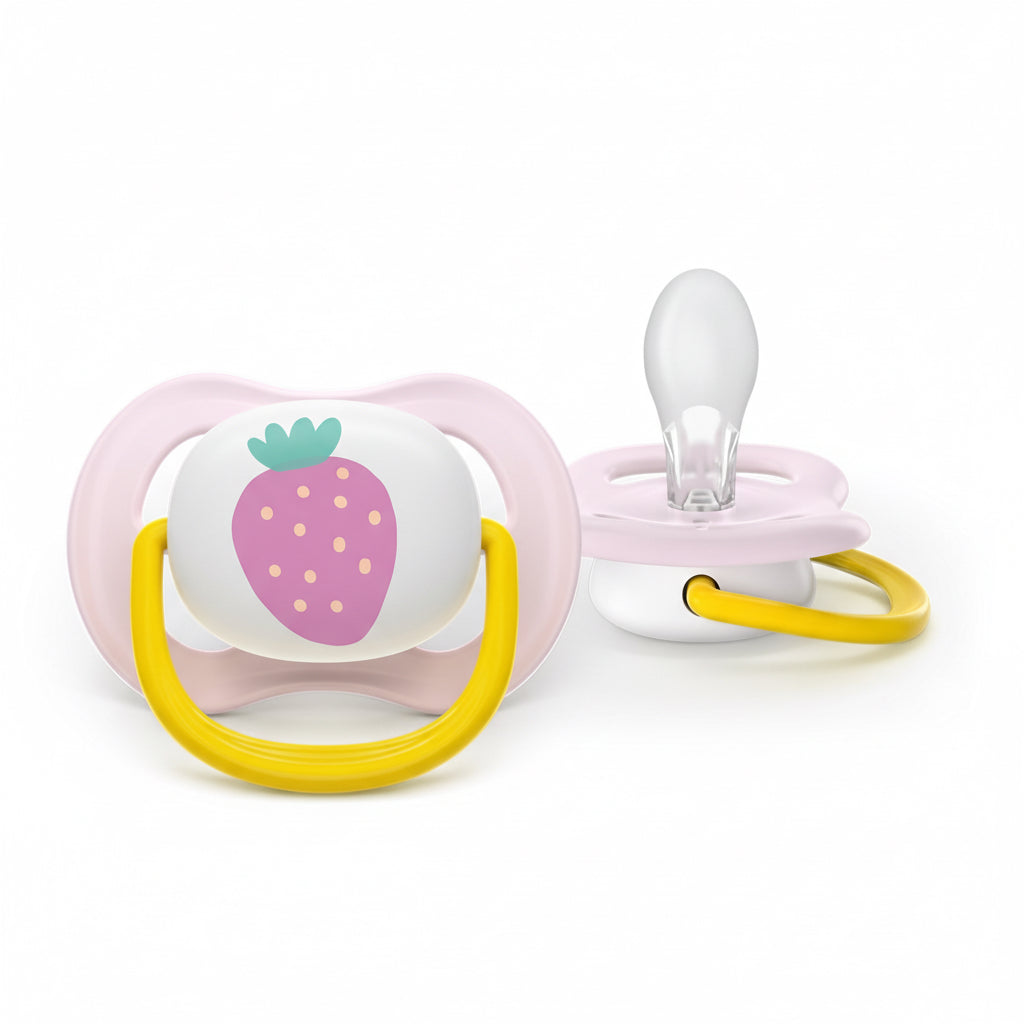 Philips Avent Soother Ultra Air Coll 0-6 months 2 pcs - Pink
