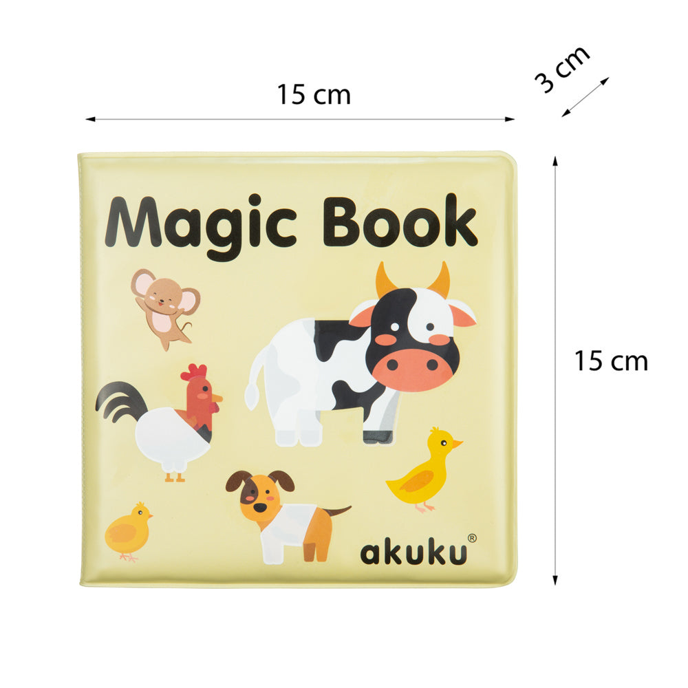 Akuku Magic Book - Farm Animals 6m+