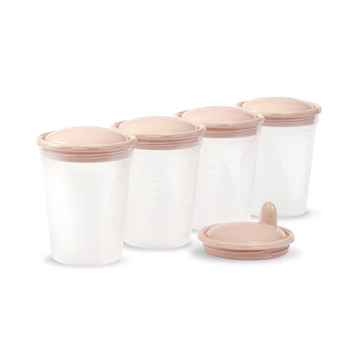 Babyono Food & Breast Milk Storage Containers 200 ml 4 pcs