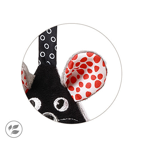 Babyono Contrast Mouse Hanging Toy