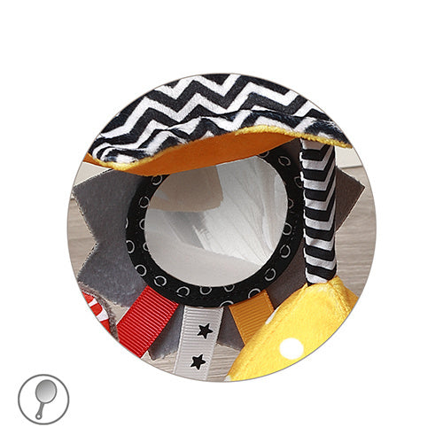 Babyono Contrast Stroller Toy Mouse