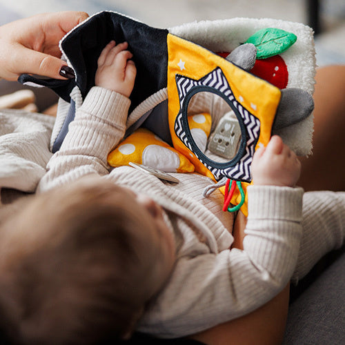 Babyono Contrast Book - Mouse