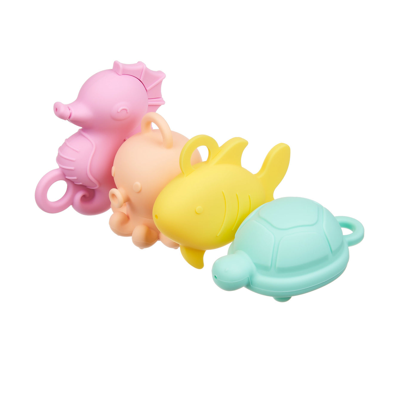 Akuku Silicone Openable Bath Toys 4 pcs