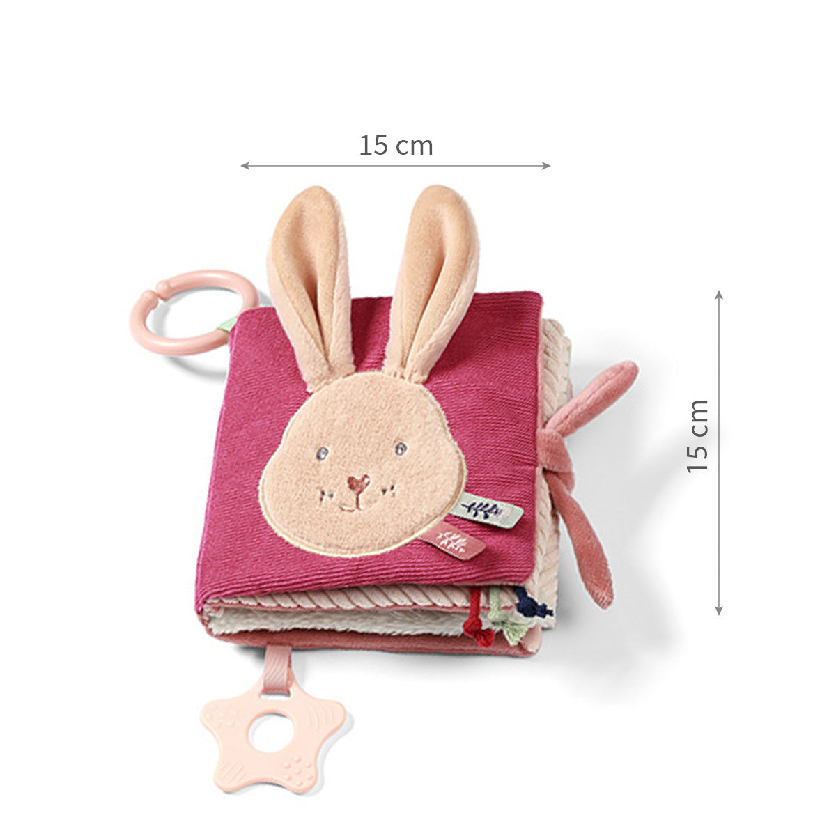 Babyono Rabbit Karo Sensory Book