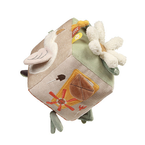Babyono Cow Bingo Sensory Cube