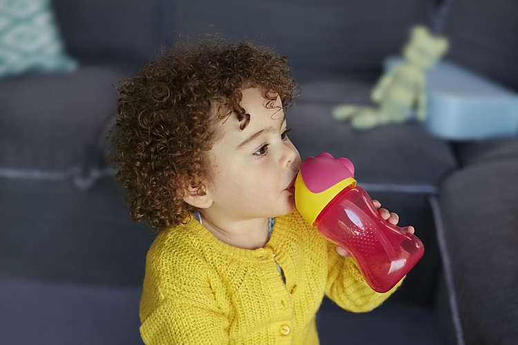 Philips Avent Straw Cup 300ml 12m+ - Pink