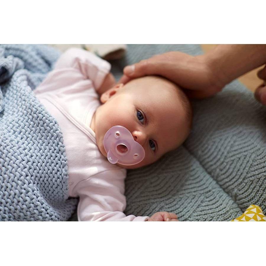 Philips Avent Soothie Soother Heart Pink 0-6m+ 2-pack - Baby Essentials