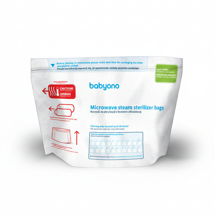 Babyono Microwave Sterilisation Bags 5 pcs