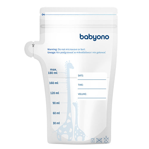 Babyono Disposable Breast Milk Storage Bags 180 ml 30 pcs