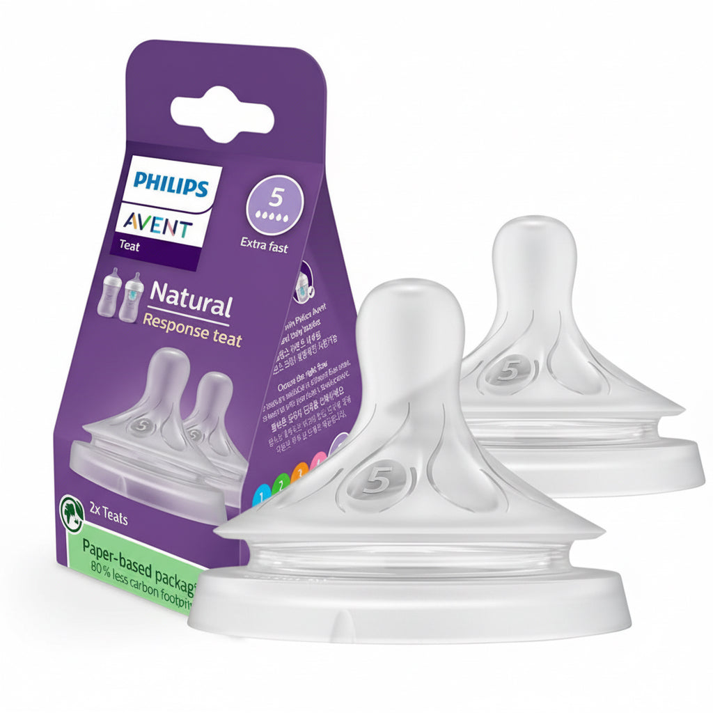 Philips Avent Natural Response Teat 6m+ Flow 5 - 2 pcs