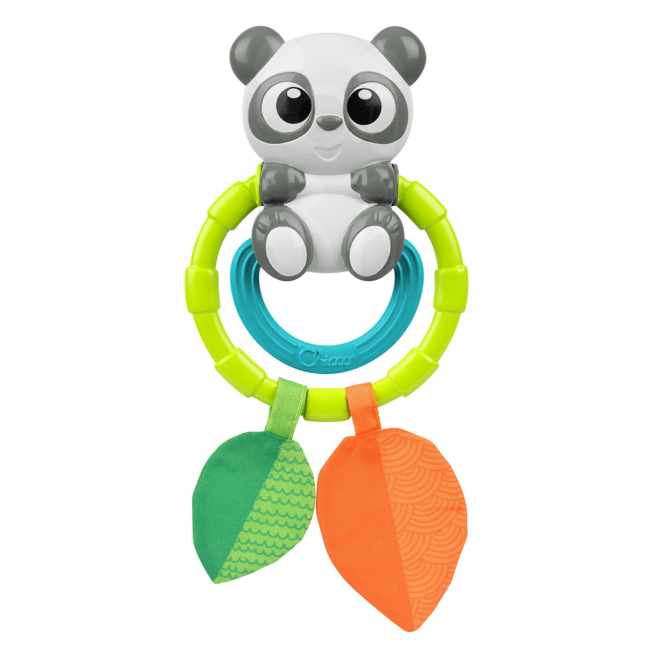 Chicco Panda Rattle With Teething Ring 0m+