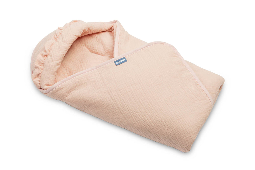 Sensillo Muslin Car Seat Swaddle - Peach