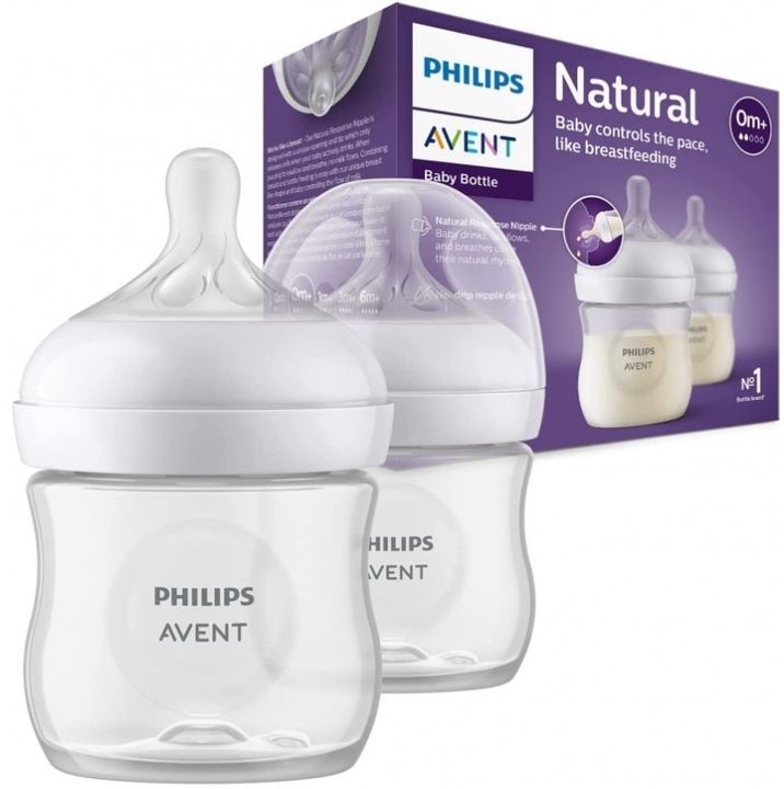 Philips Avent Natural Responsive Bottle 125 ml 2 pack