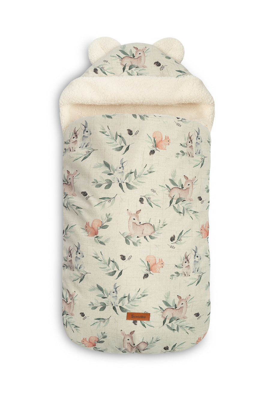 Sensillo Travel Footmuff For Car Seats & Prams  - Deers
