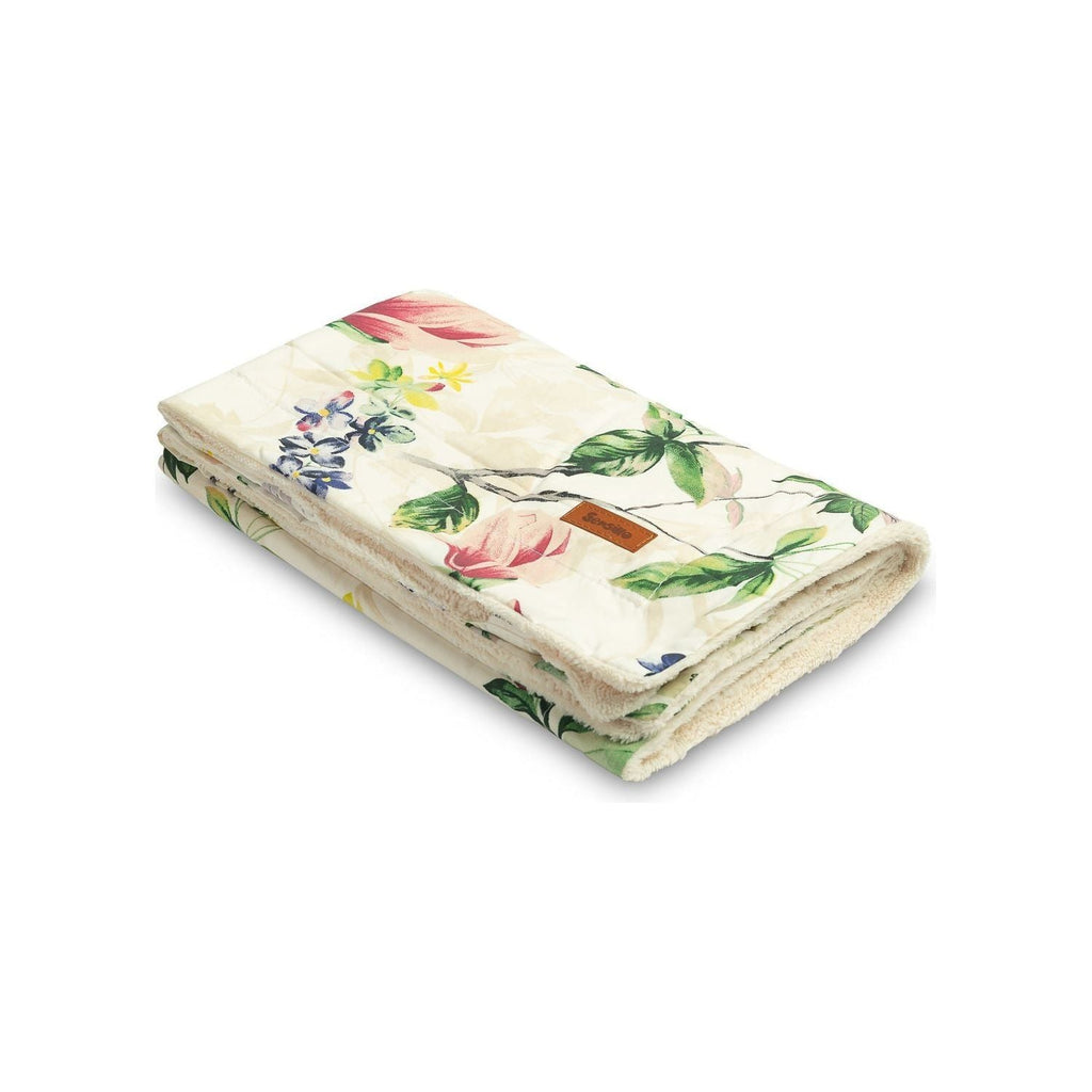 Sensillo Baby Teddy Borg Fleece Blanket -  Magnolia - Baby Essentials