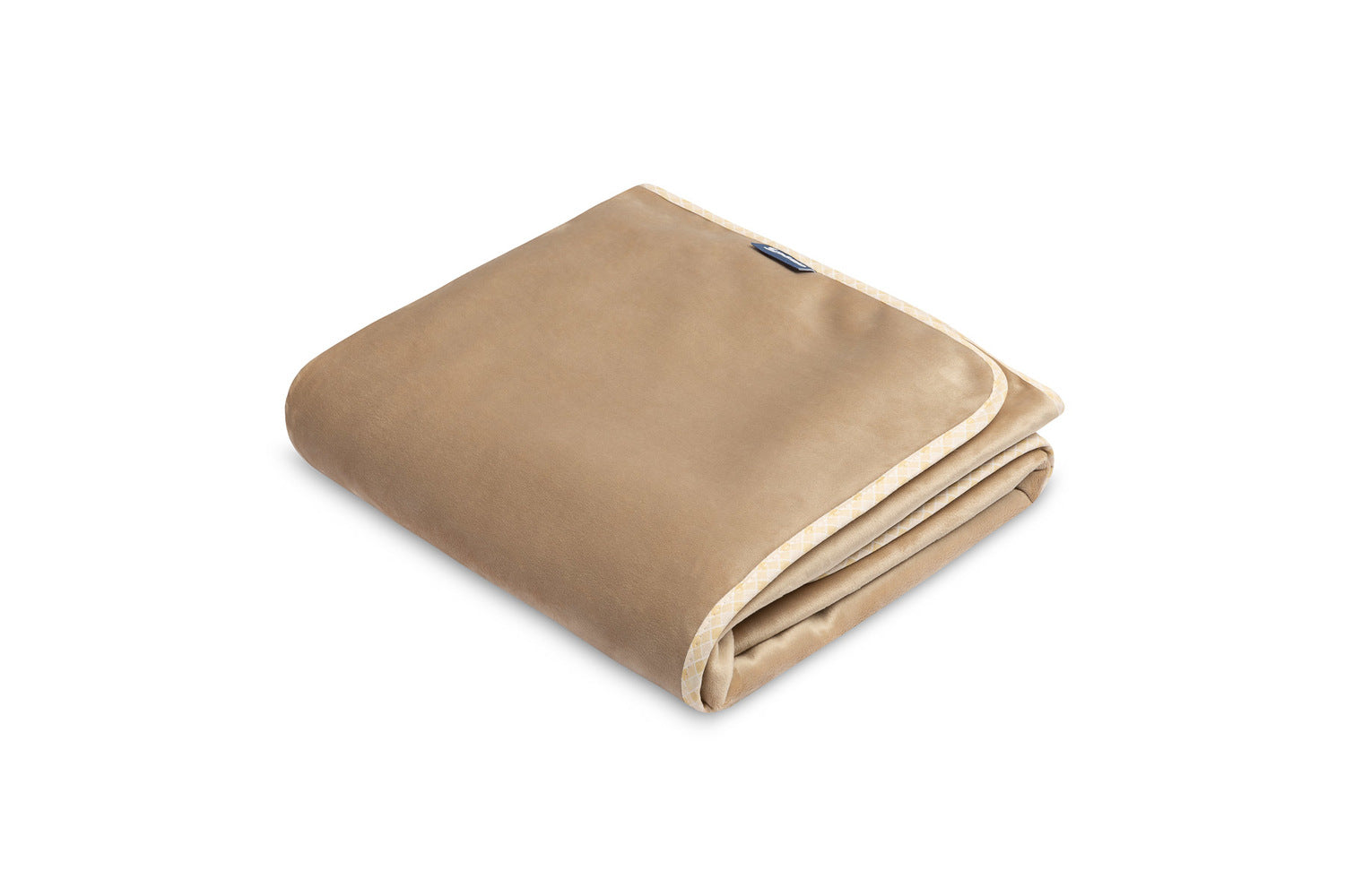 Sensillo Baby Plush Fleece Blanket 100x80 cm -  Dark Beige