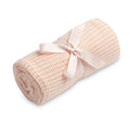 Sensillo Baby Openwork Cellular Blanket 110x70 cm -  Pink