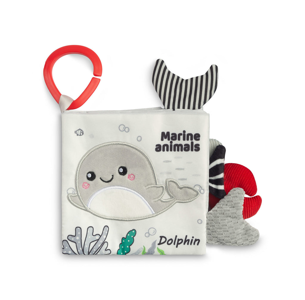Sensillo Black&White Sensory Book - Marine Animals