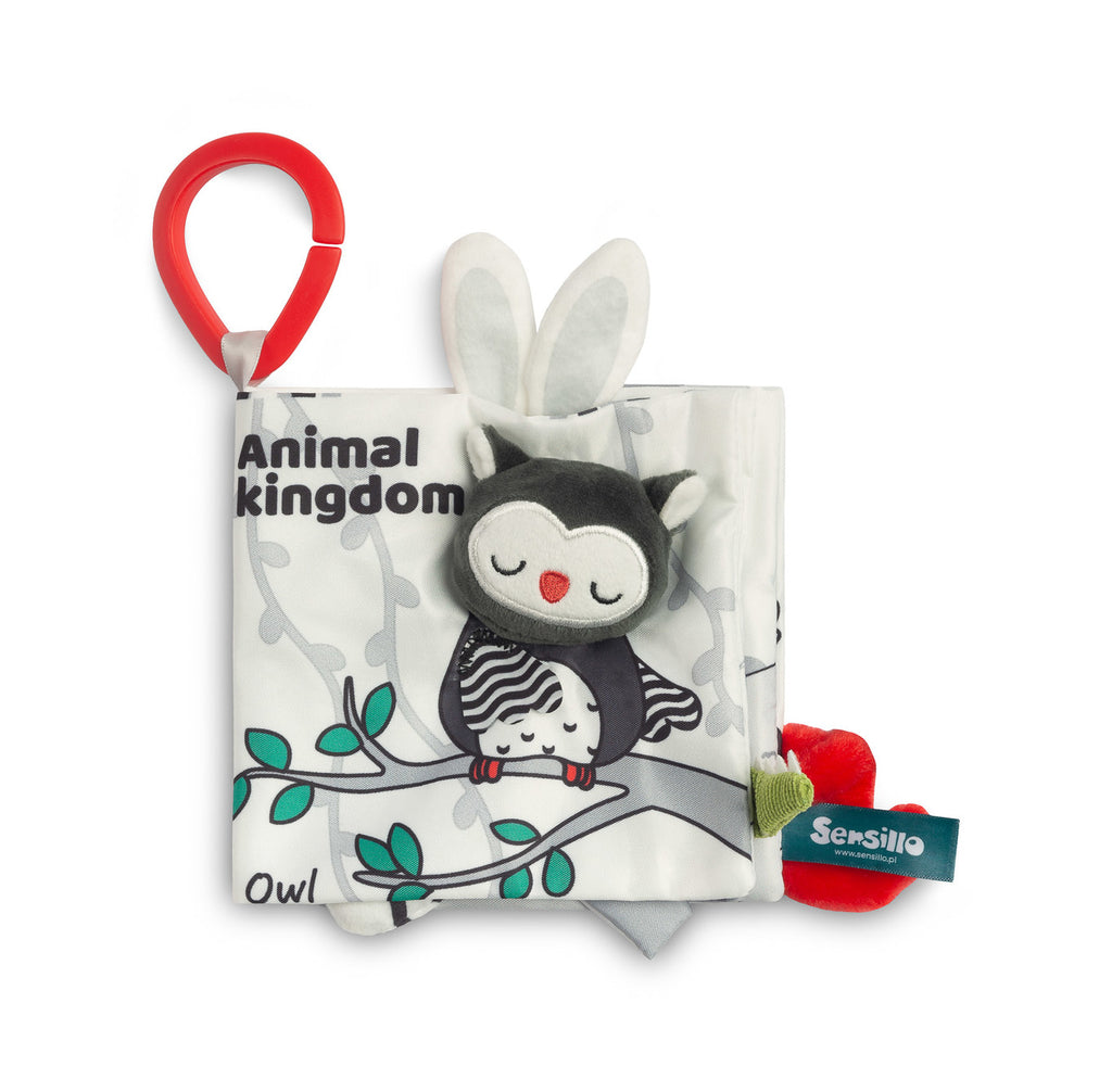 Sensillo Black&White Sensory Book - Animal Kingdom