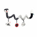 Children's toy black and white 