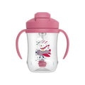 Dr. Brown’s First Straw Cup with Weighted Straw – 270 ml – 6m+ Pink Rabbit - Baby Essentials