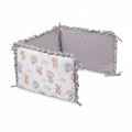 Sensillo Muslin Cot Bumper - Teddy - Baby Essentials