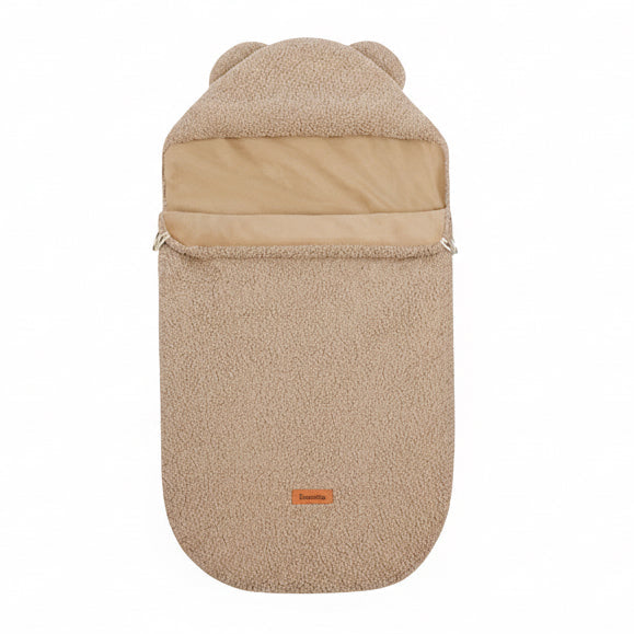 Sensillo 3 in 1 Sheep Footmuff For Car Seats & Prams  - Dark Beige
