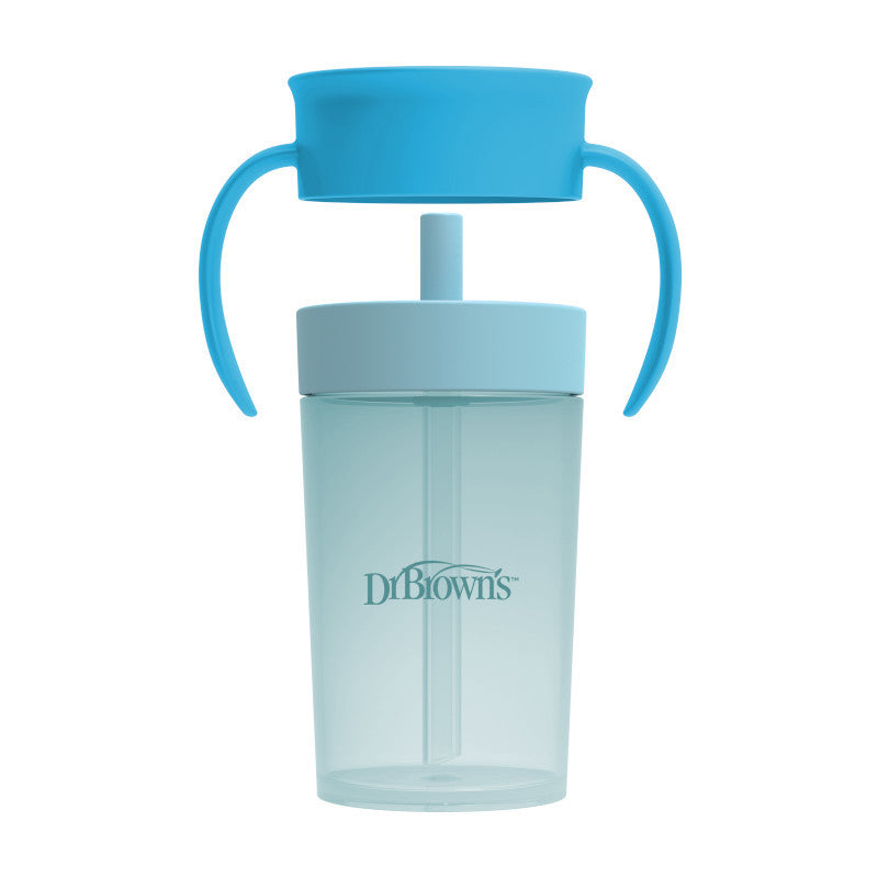 Dr. Brown’s  Straw to 360° Transition Cup Set – 6m+