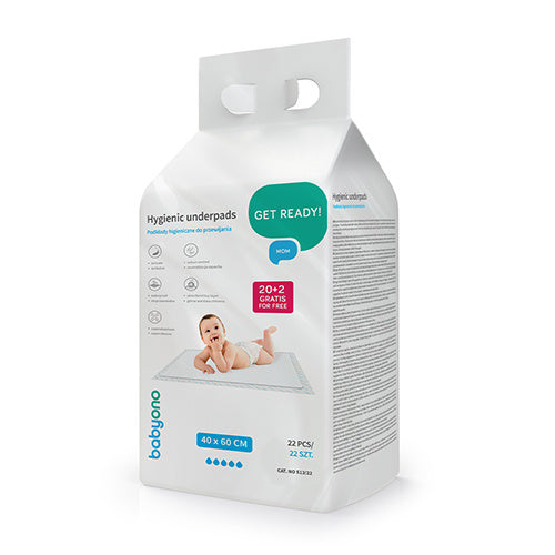 Babyono Changing Mats 40x60 cm 20 pcs
