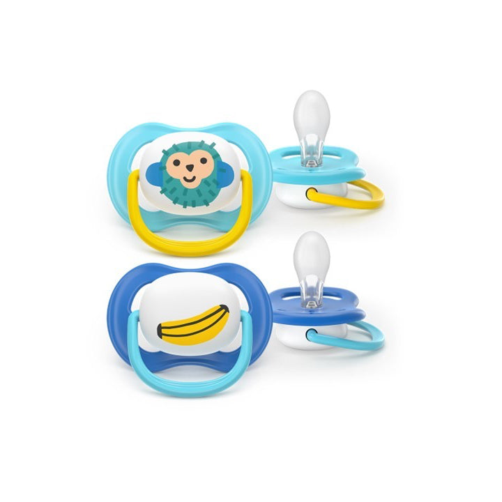 Philips Avent Soother Ultra Air Coll 6-18 months 2 pcs - Blue