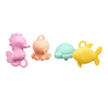 Akuku Silicone Openable Bath Toys 4 pcs