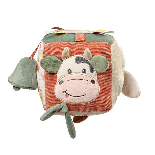Babyono Cow Bingo Sensory Cube