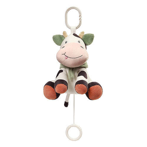 Babyono Cow Bingo  Musical Pull Toy