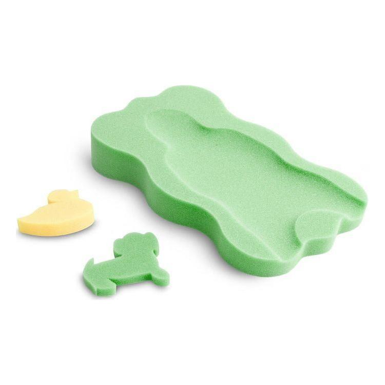 Sensillo Baby Bath Support  + 2 Bath Sponges - Green