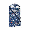 Sensillo Car Seat Swaddle - Navy Forest